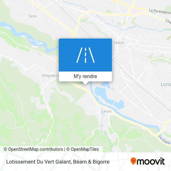 Lotissement Du Vert Galant plan