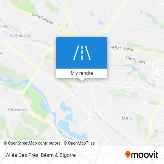 Allée Des Prés plan