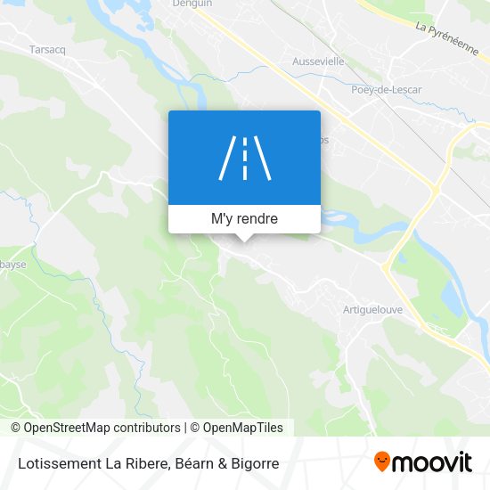 Lotissement La Ribere plan