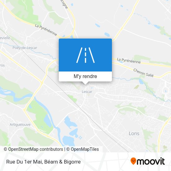 Rue Du 1er Mai plan