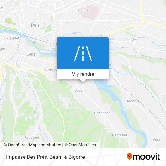 Impasse Des Prés plan