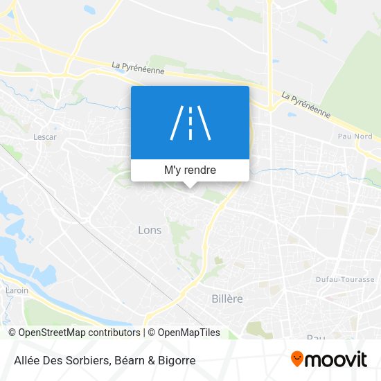 Allée Des Sorbiers plan