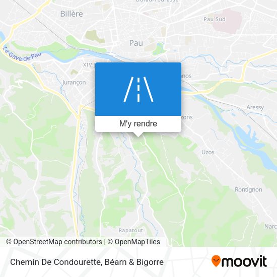 Chemin De Condourette plan