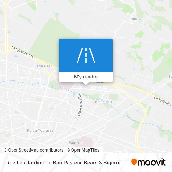 Rue Les Jardins Du Bon Pasteur plan