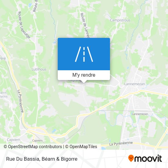 Rue Du Bassia plan