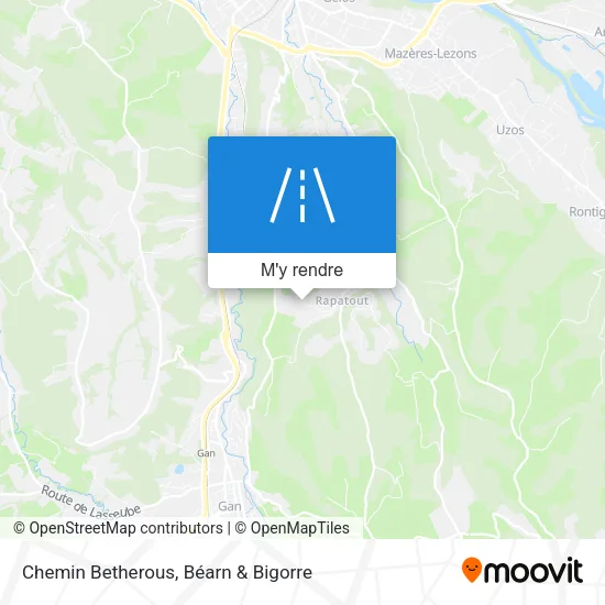 Chemin Betherous plan