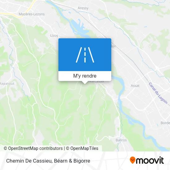 Chemin De Cassieu plan