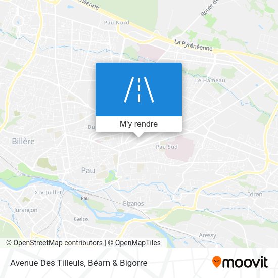Avenue Des Tilleuls plan