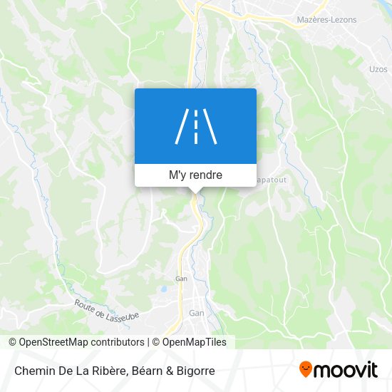 Chemin De La Ribère plan