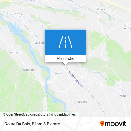 Route Du Bois plan