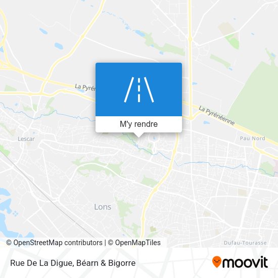 Rue De La Digue plan