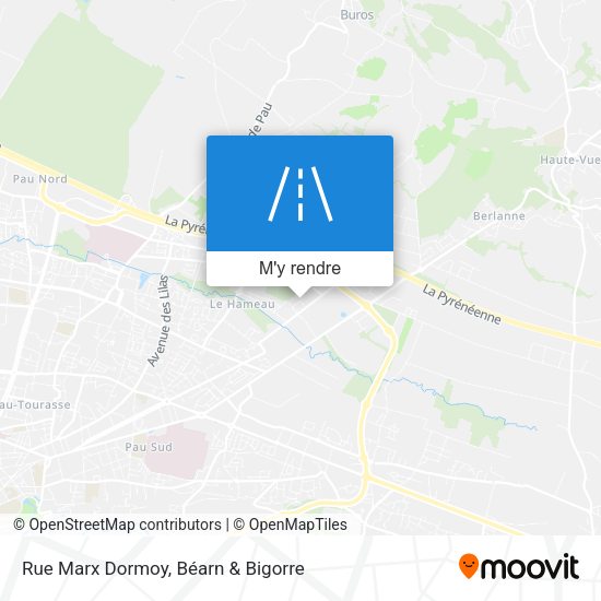 Rue Marx Dormoy plan