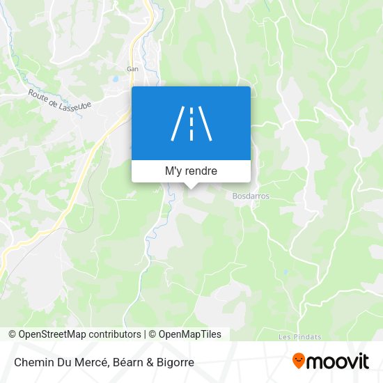 Chemin Du Mercé plan