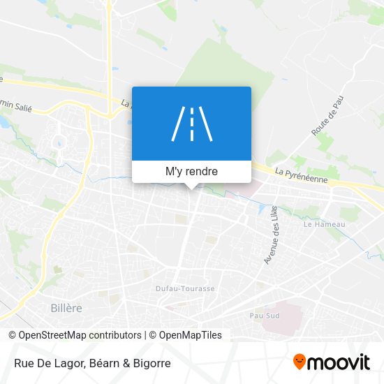 Rue De Lagor plan
