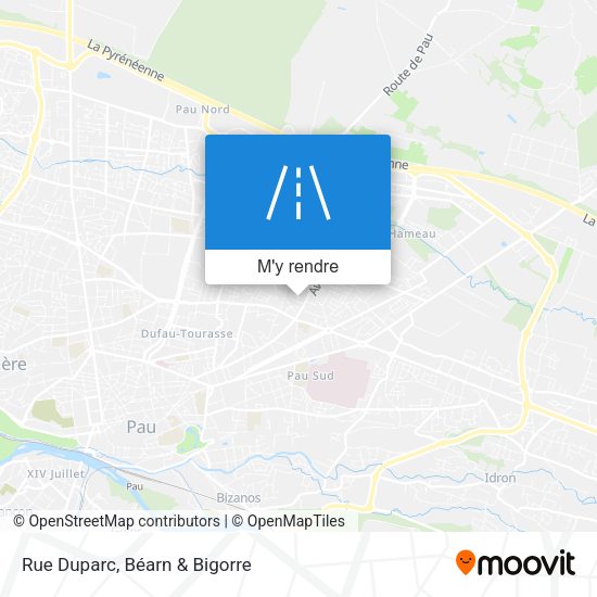 Rue Duparc plan