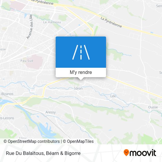 Rue Du Balaïtous plan