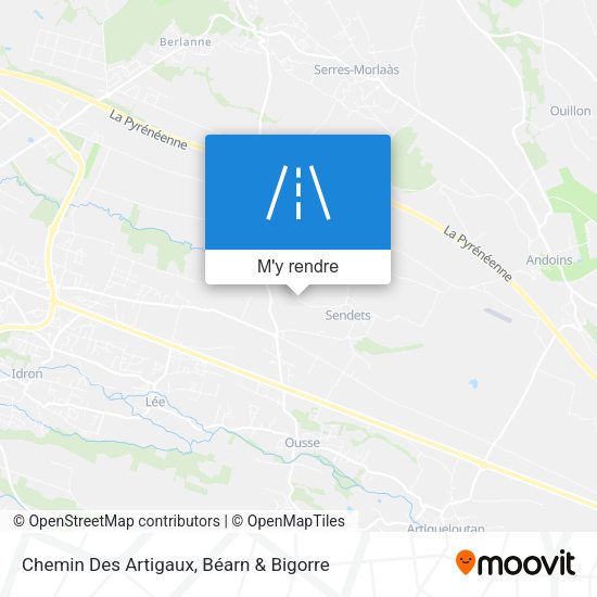Chemin Des Artigaux plan