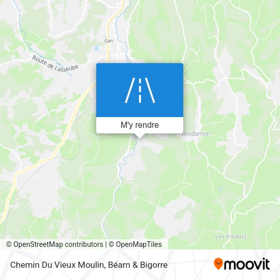Chemin Du Vieux Moulin plan