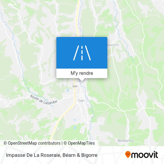 Impasse De La Roseraie plan