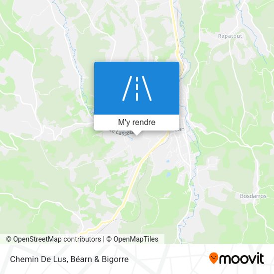 Chemin De Lus plan