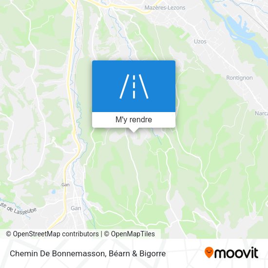 Chemin De Bonnemasson plan