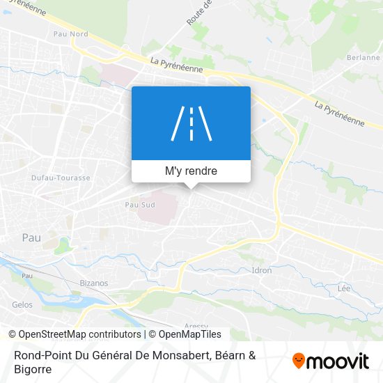 Rond-Point Du Général De Monsabert plan