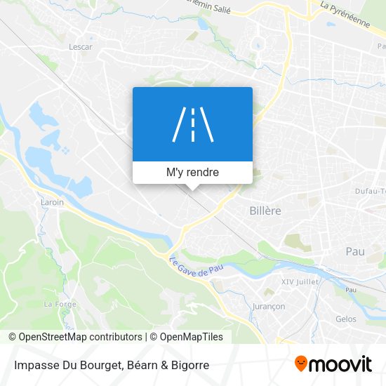 Impasse Du Bourget plan