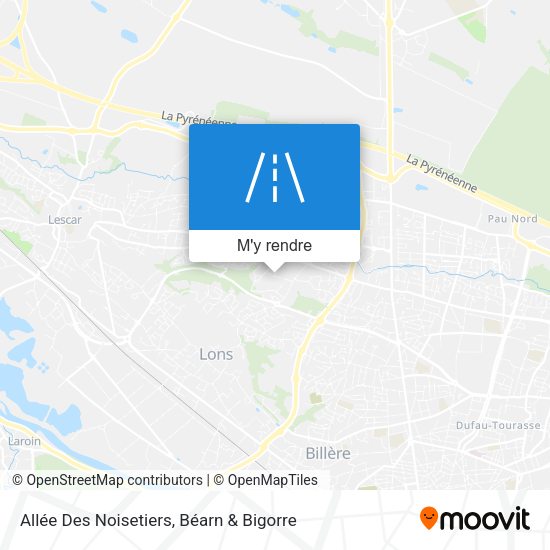 Allée Des Noisetiers plan