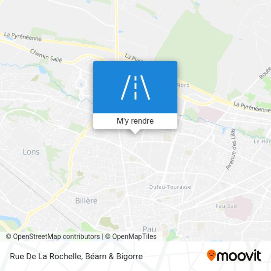 Rue De La Rochelle plan