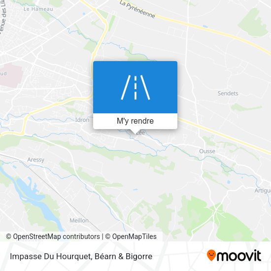 Impasse Du Hourquet plan