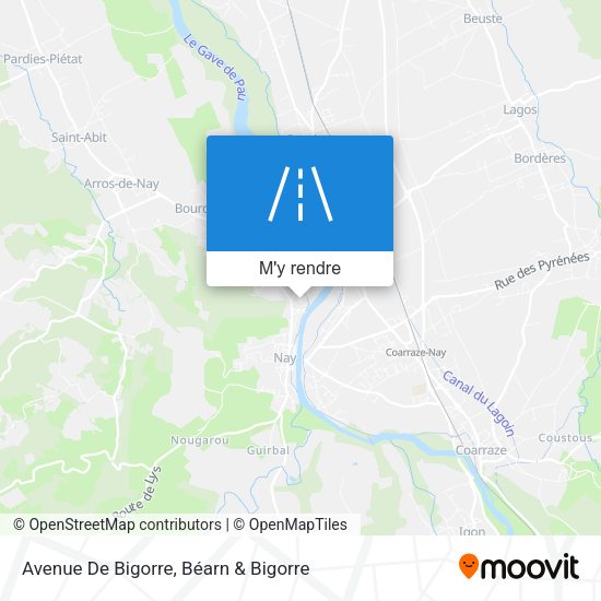 Avenue De Bigorre plan