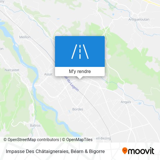 Impasse Des Châtaigneraies plan