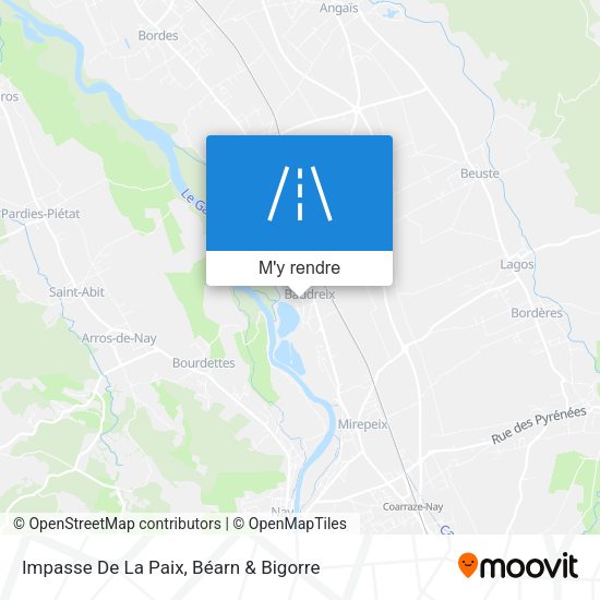 Impasse De La Paix plan