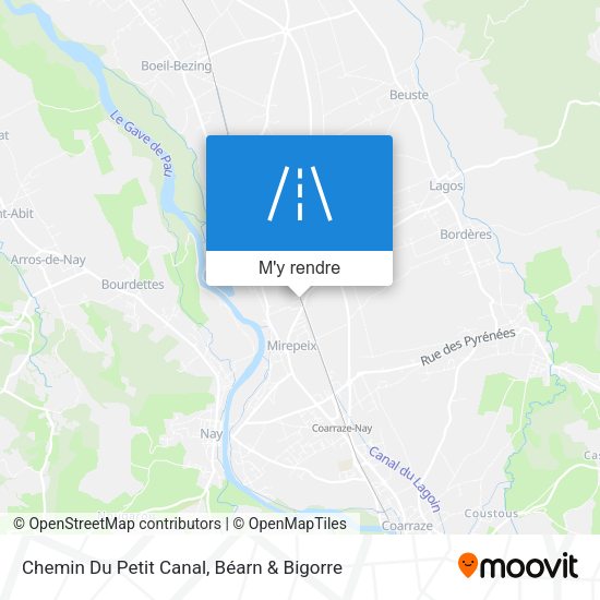 Chemin Du Petit Canal plan