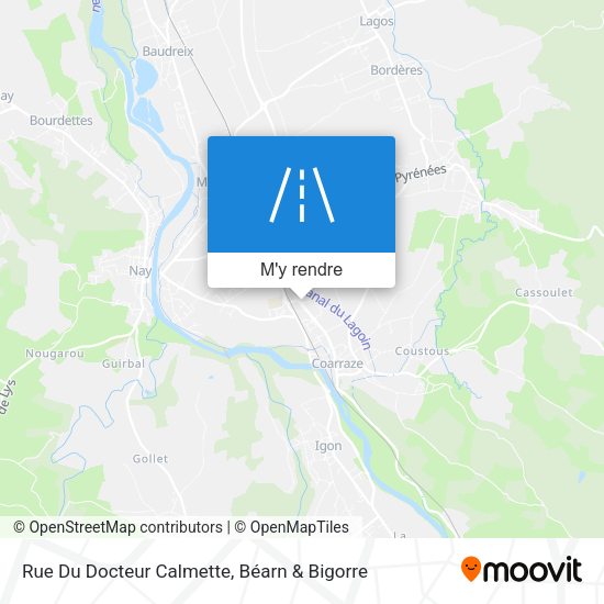 Rue Du Docteur Calmette plan