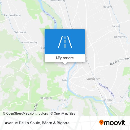 Avenue De La Soule plan
