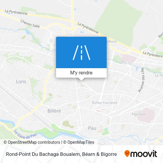 Rond-Point Du Bachaga Boualem plan