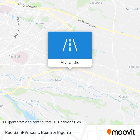Rue Saint-Vincent plan