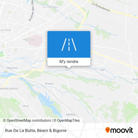 Rue De La Butte plan