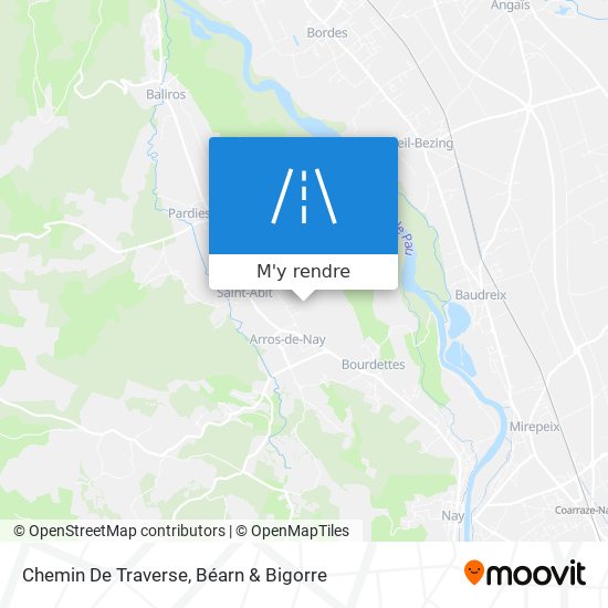 Chemin De Traverse plan