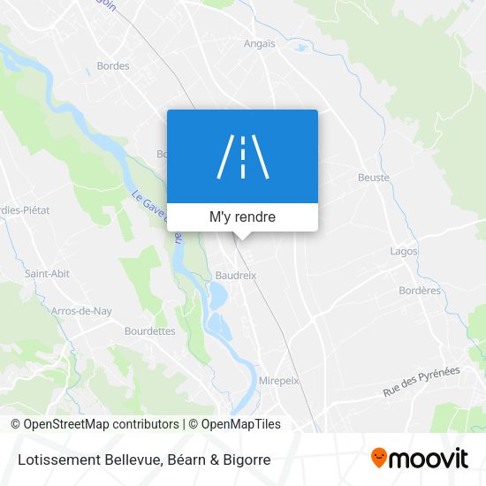 Lotissement Bellevue plan
