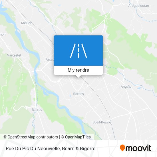 Rue Du Pic Du Néouvielle plan