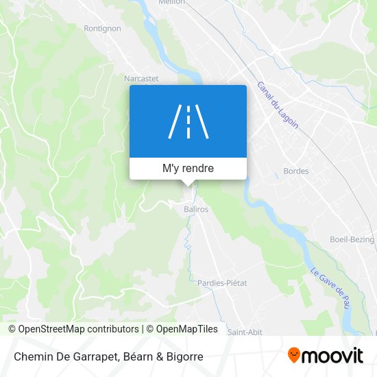 Chemin De Garrapet plan