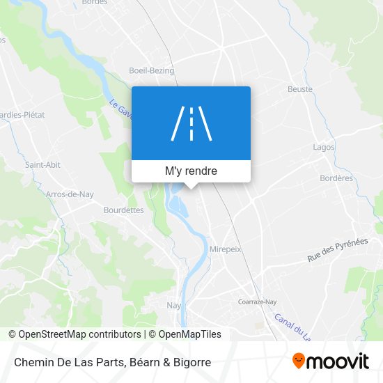 Chemin De Las Parts plan