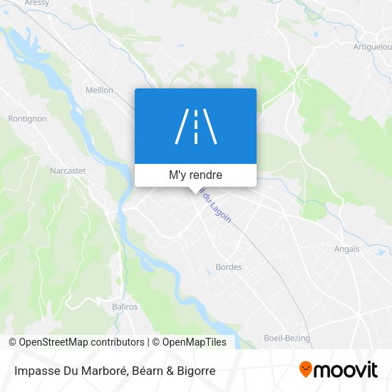 Impasse Du Marboré plan