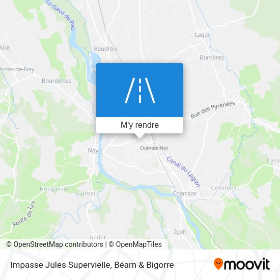 Impasse Jules Supervielle plan