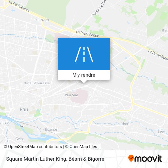 Square Martin Luther King plan