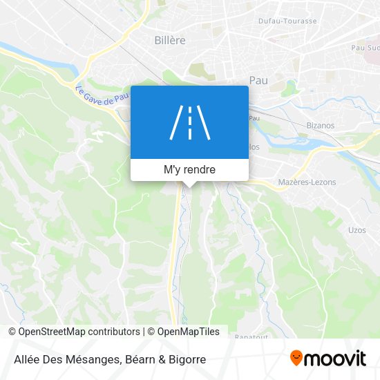Allée Des Mésanges plan