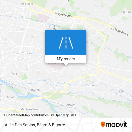 Allée Des Sapins plan