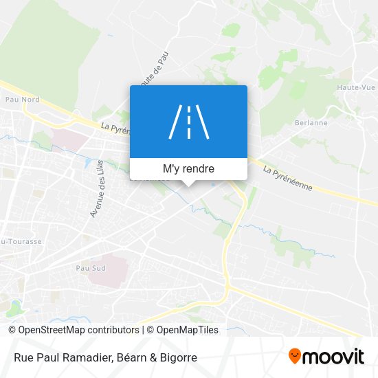 Rue Paul Ramadier plan
